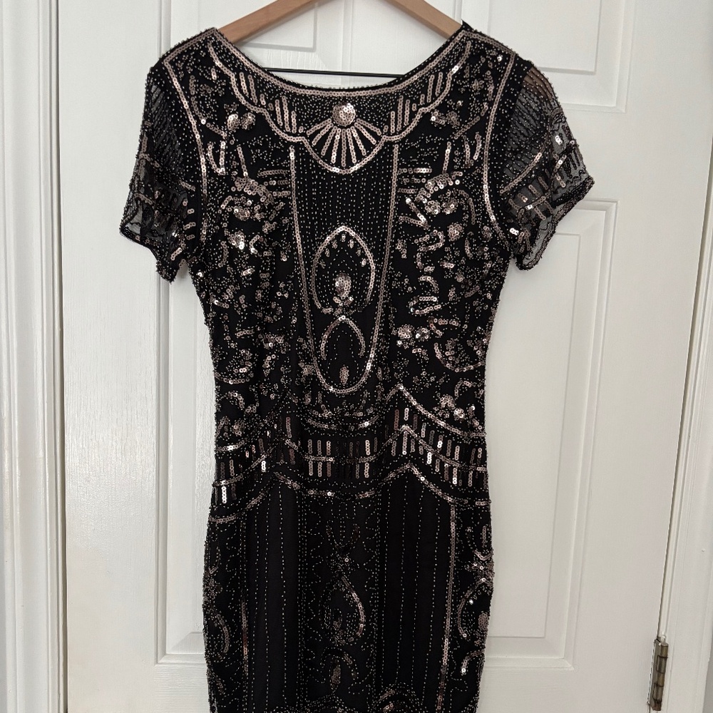 Sequin mini dress